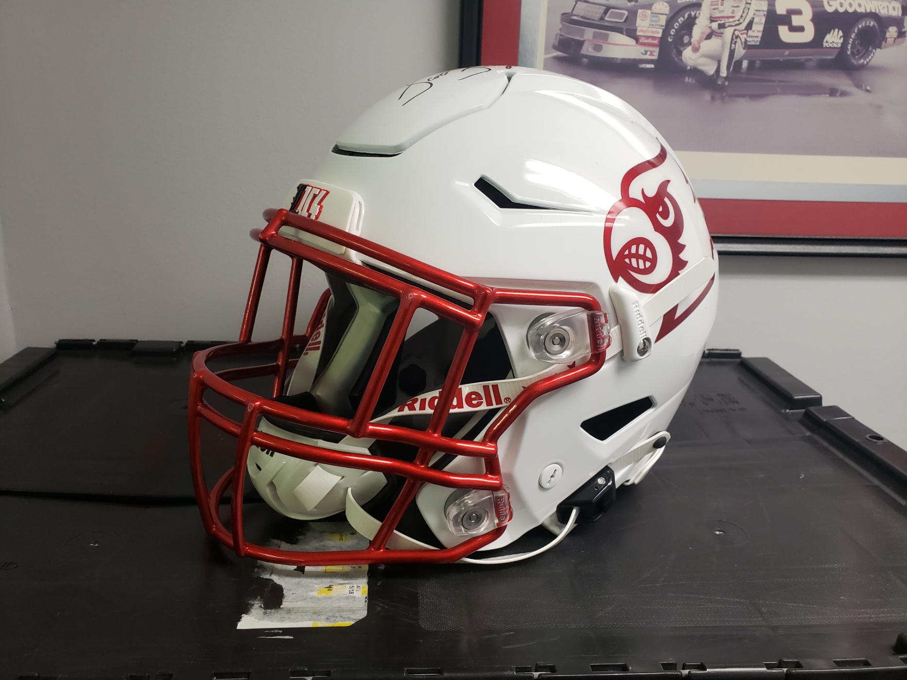 Louisville Cardinals custom pocket pro helmet ACC